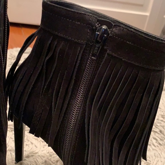 Aldo Fringe Booties - Picture 2 of 2